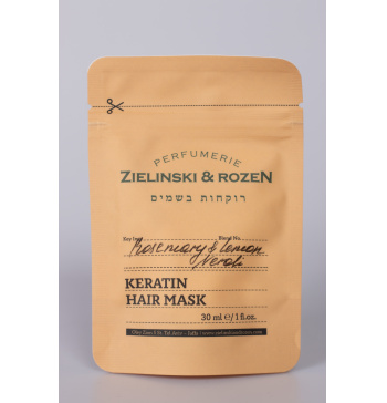 Кератиновая маска для волос Розмарин, Лимон, Нероли (30мл)  Zielinski&Rozen