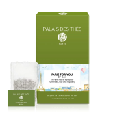 Зеленый чай Дневной Париж для тебя, муслиновые пакетики 20шт PALAIS DES THES