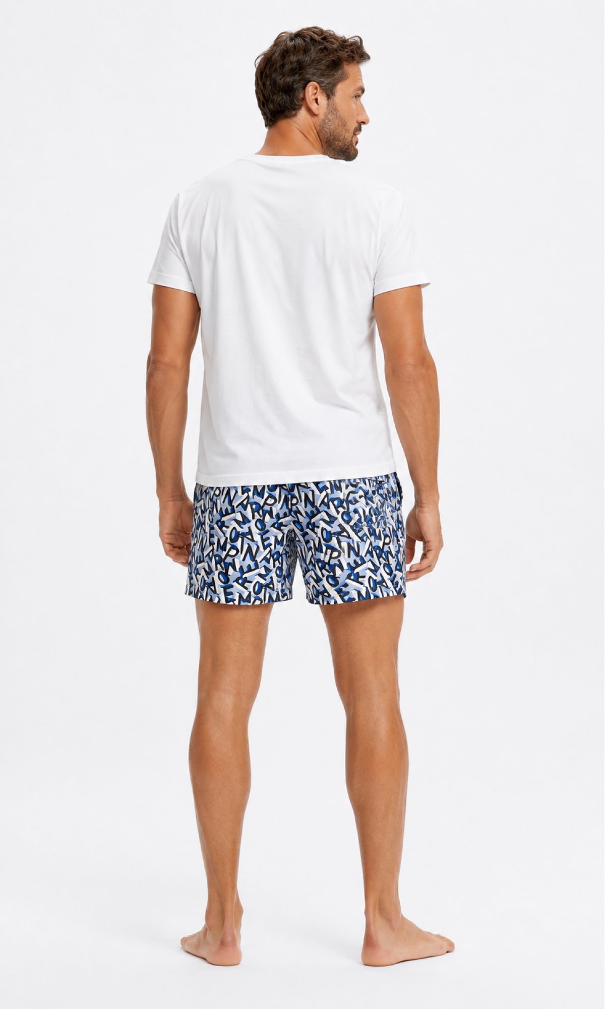 Купальные шорты EMPORIO ARMANI EM000583 AF12337 F9026 SMALL EA ASHL ...