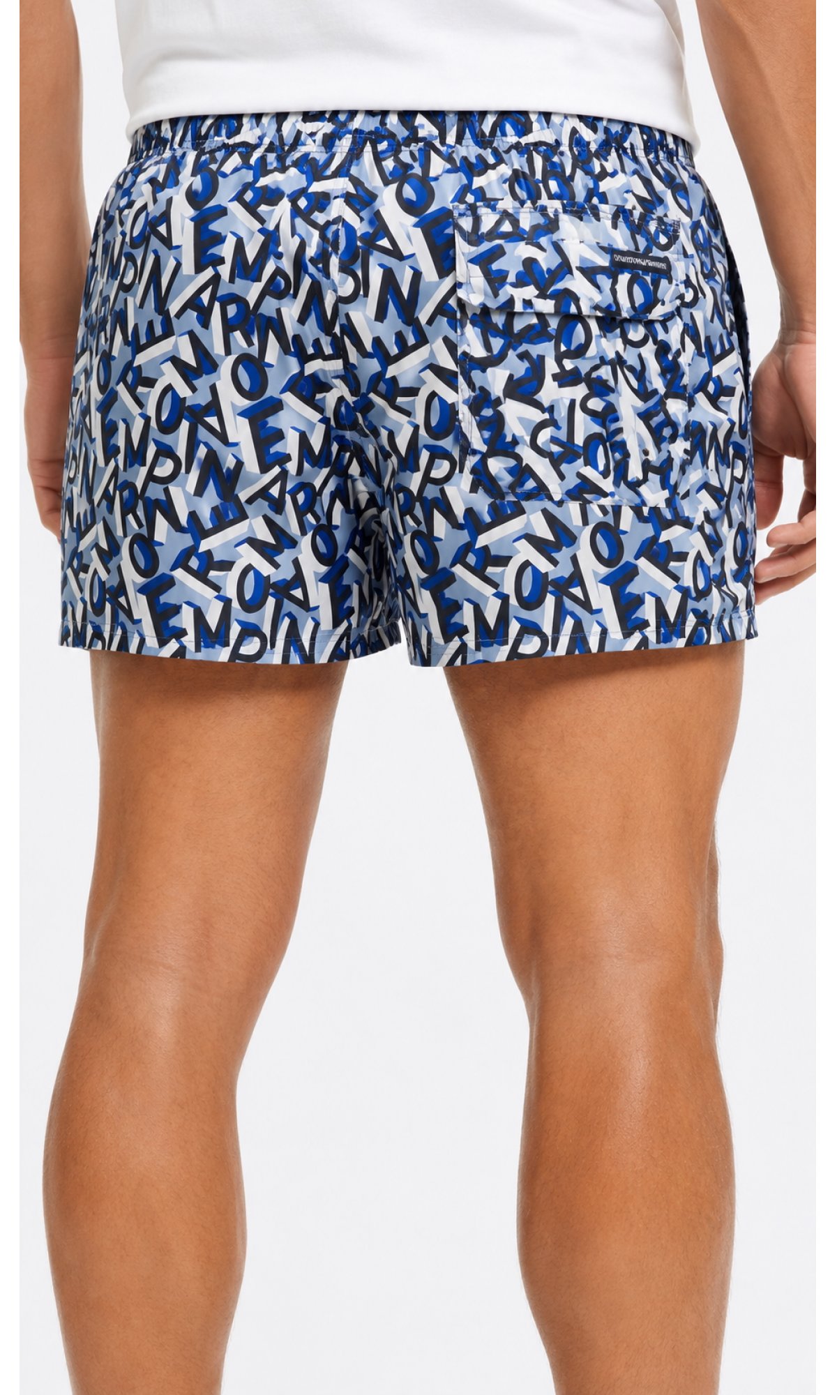 Купальные шорты EMPORIO ARMANI EM000583 AF12337 F9026 SMALL EA ASHL ...